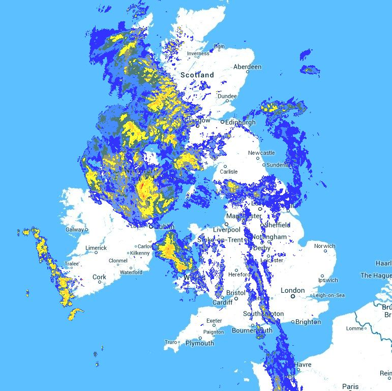 Uk Weather Radar Map | David Simchi-Levi